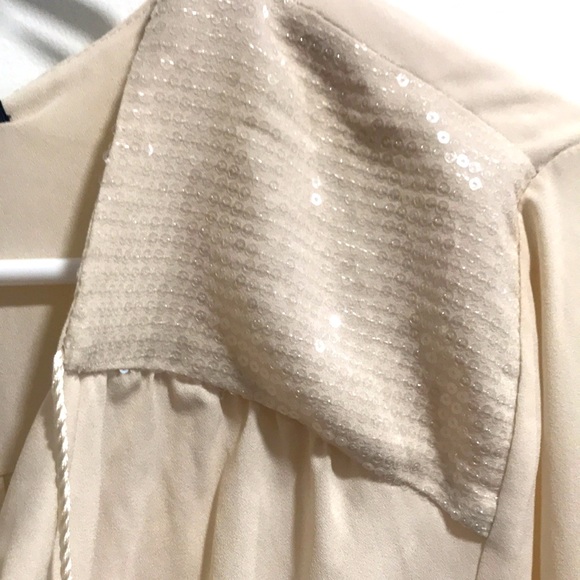 Punt Roma size 48 (18) polyester with squint shoulders cowl neck with tassel - Picture 3 of 9